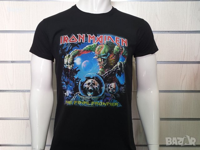 Нова мъжка тениска с дигитален печат на музикалната група IRON MAIDEN - The Final Frontier, снимка 10 - Тениски - 27870800