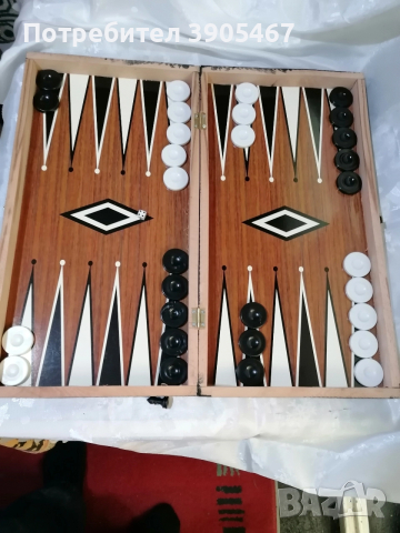 Голяма дървена шах-табла 48х48 см, снимка 6 - Други спортове - 52842041