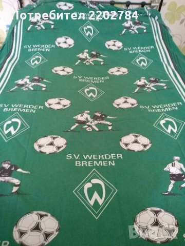 Долен чаршаф Вердер Бремен,SV Werder Bremen, снимка 1 - Фен артикули - 28098940