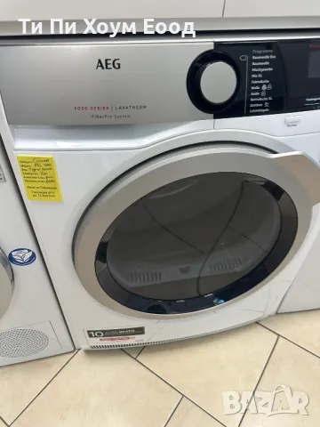 Сушилня с термопомпа AEG T9DE77685, 8 кг, с технология FiberPro A +++, снимка 2 - Сушилни - 50419304