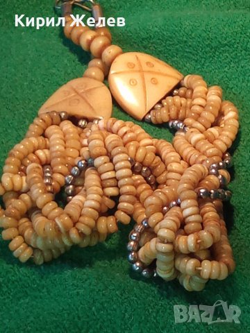 ОГЪРЛИЦА от РОГ / КАМИЛСКА КОСТ МАЙСТОРСКА РЪЧНА ЕТНО СТИЛ ИЗРАБОТКА МЪНИСТЕНА 32795, снимка 18 - Колиета, медальони, синджири - 39201808
