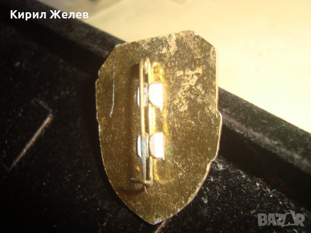 ОТРЯДНИК НРБ ВОЕННА ЕМАЙЛИРАНА БРОНЗОВА РЯДКА ЗНАЧКА 7331, снимка 2 - Колекции - 33185661