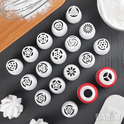 2283 Комплект пластмасови руски накрайници за пош