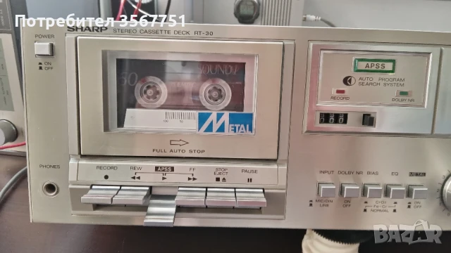   КАСЕТЕН  ДЕК SHARP-RT-30A, снимка 4 - Декове - 50953312