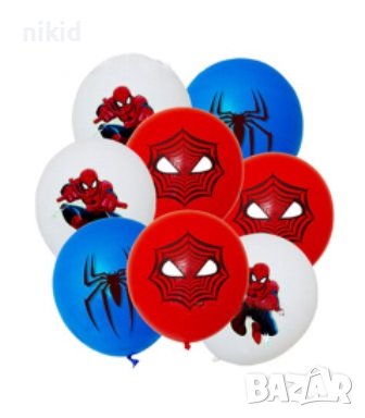 1 бр Spiderman Спайдърмен латекс балон парти рожден ден, снимка 4 - Други - 32877900