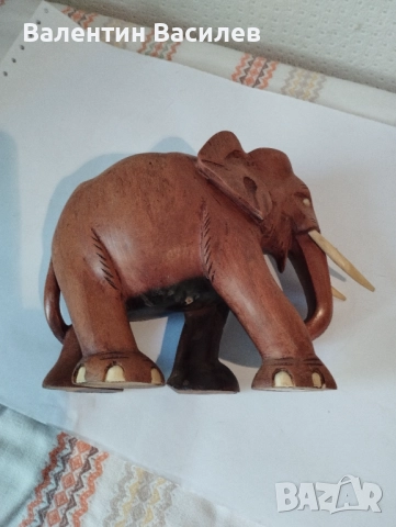 Фигура на слонче , снимка 2 - Антикварни и старинни предмети - 51658121