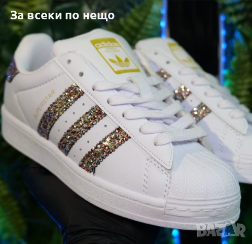 Adidas Superstar Дамски Маратонки С Кутия👟Дамски Спортни Обувки - 3 Цвята Код S90, снимка 5 - Маратонки - 52417337