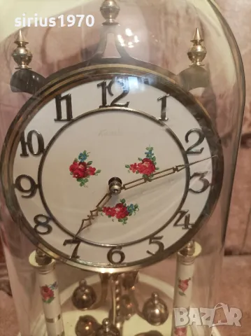 400 дневен немски механичен работещ часовник, снимка 3 - Стенни часовници - 50282035