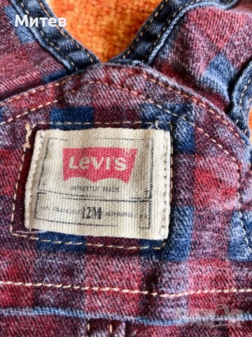 Levis-гащеризон(12месеца), снимка 3 - Бебешки дънки - 37926270