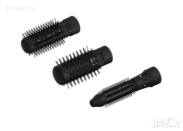 Четка за горещ въздух с приставки / Grundig 1100W, снимка 4 - Маши за коса - 48703836