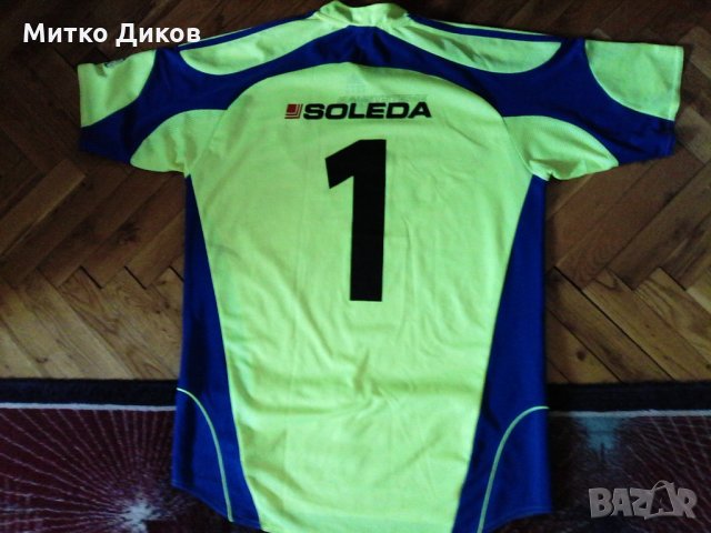 Футболна тениска вратарска Адидас Formation match worn FC Gossau  №1 размер Л, снимка 8 - Футбол - 28483229