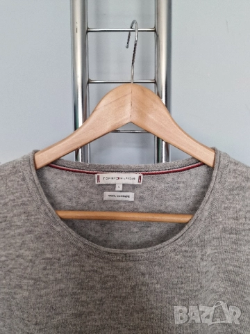 Страхотна дамска блуза пуловер TOMMY HILFIGER, размер L , вълна и кашмир, снимка 2 - Блузи с дълъг ръкав и пуловери - 52520845