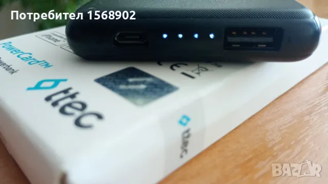 Външна батерия ttec PowerBank 5000mAh, снимка 2 - Друга електроника - 49812900