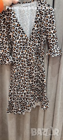 леопардова/тигрова рокля XS, снимка 10 - Рокли - 43380599
