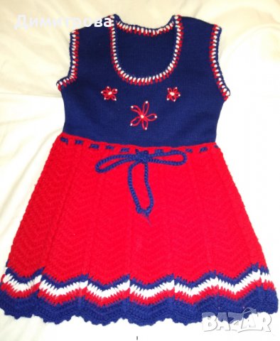 Бебешки плетени рокли, снимка 5 - Бебешки рокли - 27390544