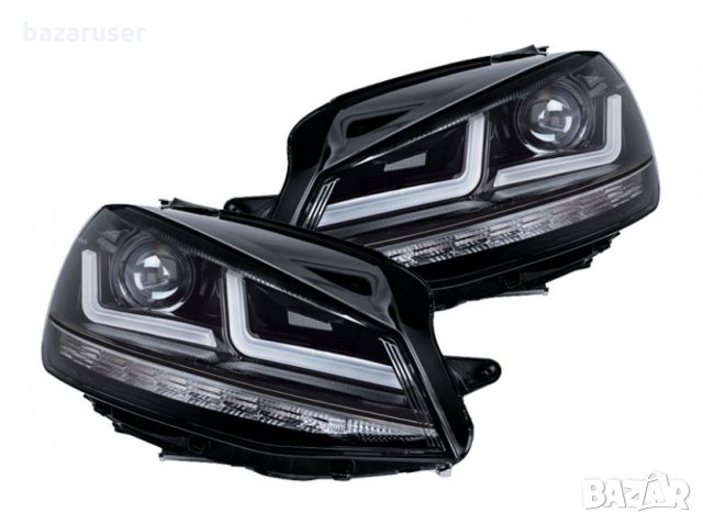 Комплект LED фарове Osram LEDriving Black Edition за VW Golf VII 2012-2016, ляв и десен, снимка 8 - Аксесоари и консумативи - 32293055