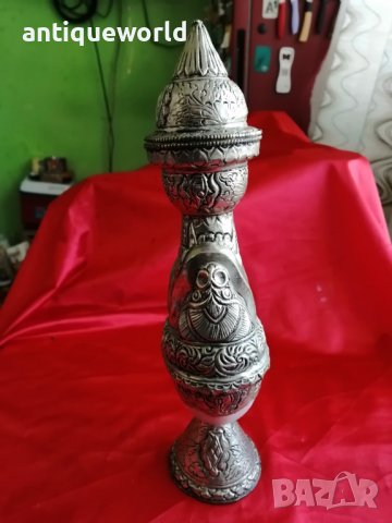 Уникат Рядък Съд , Фигура , Сребро ,Седеф от НАУТИЛУС, снимка 4 - Антикварни и старинни предмети - 40079653