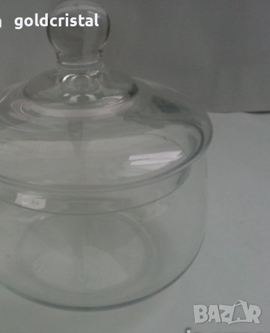 кристална бонбониера , снимка 3 - Антикварни и старинни предмети - 17479015