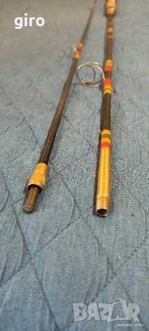 Ретро пръчка"Златна костенурка" 200см. made in France , снимка 7 - Въдици - 53507439
