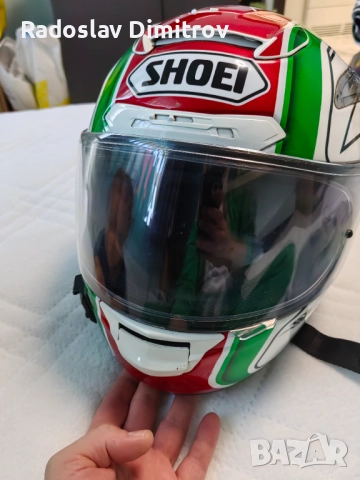 Shoei X - Spirit 2 размер М, снимка 6 - Други спортове - 52542164