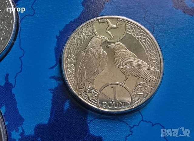 Остров Ман.
1, 2, 5, 10, 20 ,50 цента 1 и 2 паунда.
UNC., снимка 5 - Нумизматика и бонистика - 36976492