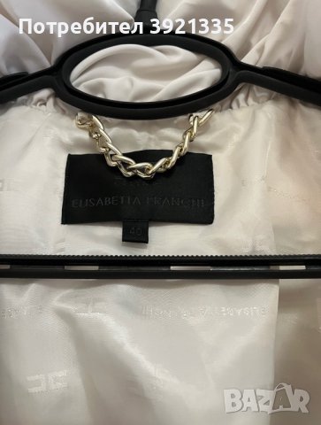 Елегантно лукс манто Elisabetta Franchi , снимка 2 - Палта, манта - 43377890