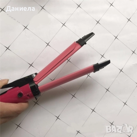 Многофункционална 2 в 1 маша и преса за коса TV821, снимка 5 - Преси за коса - 52014871