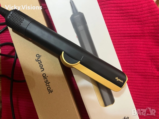 Dyson Airstrait, Black/ Gold