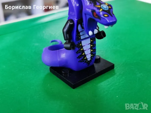 Оригинална Лего минифигурка ninjago pythor chumsworth, снимка 2 - Конструктори - 50190824