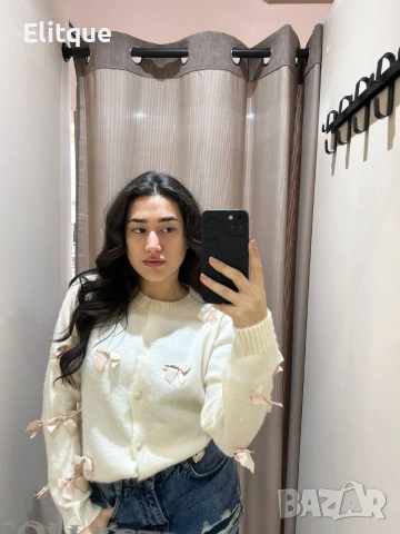 жилетка с панделки , снимка 2 - Жилетки - 53305275