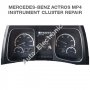 Диагностика и ремонт на табло с инструменти (километраж) за Mercedes-Benz Actros MP4, снимка 1 - Сервизни услуги - 39726197