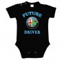 Бебешко боди ALFA Romeo FUTURE DRIVER, снимка 1 - Бодита за бебе - 33224759