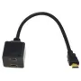 Сплитер HDMI(м) към 2xHDMI(ж), снимка 1