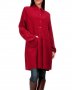 Дамско червено палто марка Bella Blue 