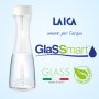 Разпродажба на Laica Филтрираща гарафа стъклена Glassmart 1.1 л., снимка 1