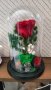 Истинска балсамирана роза в стъкленица , снимка 1 - Романтични подаръци - 44064854