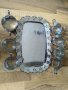 Старинен руски сервиз за чай Rz 8710-MET/Antique Russian tea set Rz 8710-MET, снимка 4