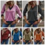 Нова модна дамска тениска с дълги ръкави, 7цвята , снимка 1