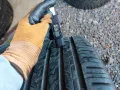 4бр.летни гуми CONTINENTAL 235/55/18 100V DOT 0124, снимка 4
