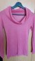 Дамска розова блуза, снимка 1 - Блузи с дълъг ръкав и пуловери - 27015104