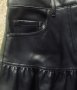 ZARA Нова с етикет черна кожена пола ЗАРА, снимка 5