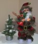 Светещ ,танцуващ и пеещ Дядо Коледа 30см., снимка 1 - Декорация за дома - 38437900
