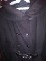 Черно палто яка тип шал, снимка 2