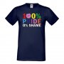  Мъжка тениска 100 percent Pride,Прайд,Празник.Повод,Изненада, снимка 7