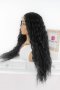 Дълга обемна чуплива черна перука Елина, снимка 4