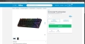 Nox Scavenger TKL механична геймърска клавиатура RGB Blue Switch, снимка 3