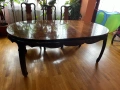 Трапезна разгъваема маса с 6 стола, снимка 4