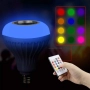 LED музикална Диско Bluetooth крушка Лампа Парти Колона RGB осветление, снимка 4