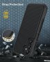 FNTCASE Калъф за телефон Samsung A25 5G, противоударен, черен, снимка 4