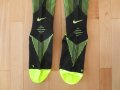 nike elite hyper lightweight compression socks black volt , снимка 10
